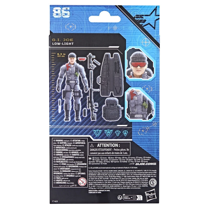 G.I. Joe Classified Series, figurine de collection Low-Light 86 de 15 cm
