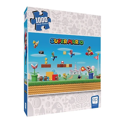 USAopoly "Super Mario Mayhem" 1,000 Piece Puzzle - English Edition