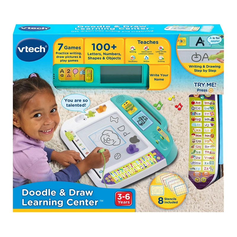 VTech Mon ardoise interactive Apprenti écriture - Édition anglaise