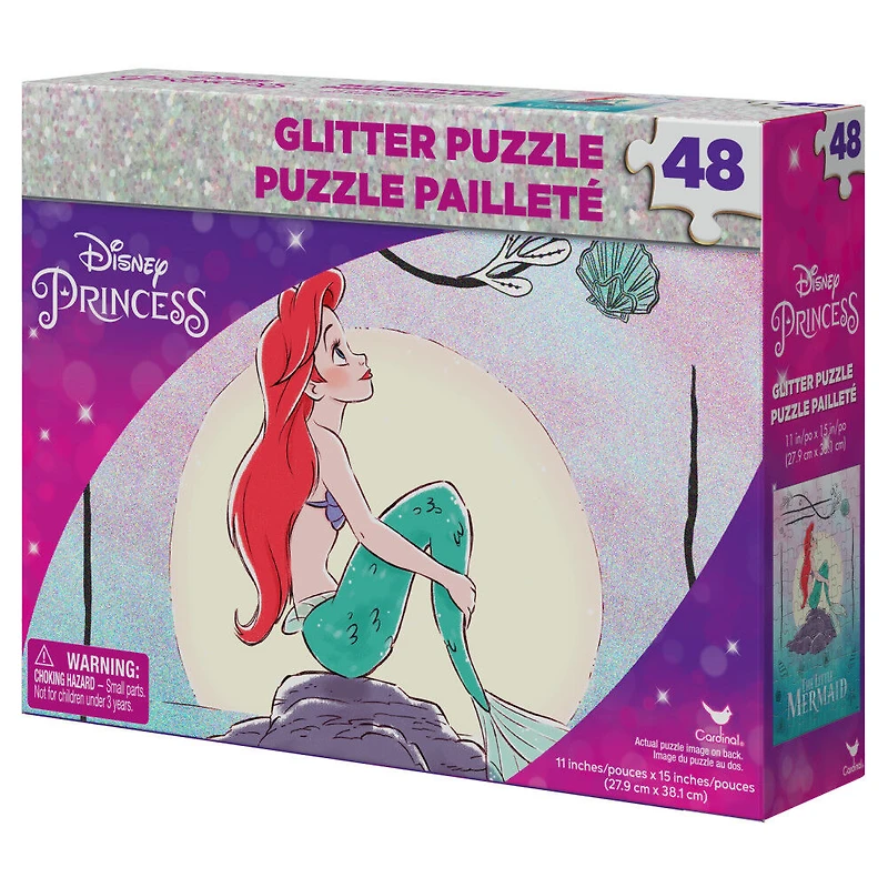 Puzzle Disney Princess Glitter