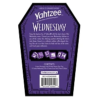 USAopoly YAHTZEE: Wednesday - Édition anglaise