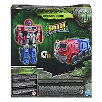 Transformers Toys Transformers: Rise of the Beasts Movie, Smash Changer Optimus Prime Action Figure, 9-inch