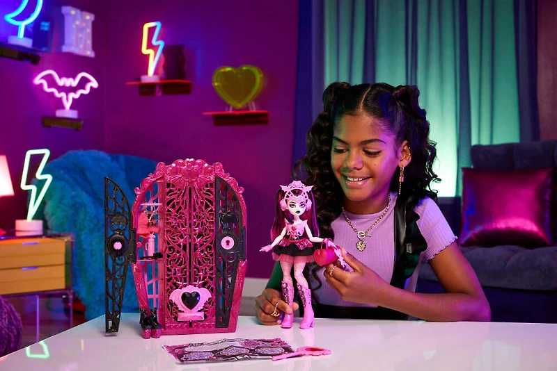 Monster High-Monstrueux Secrets Draculaura-Coffret