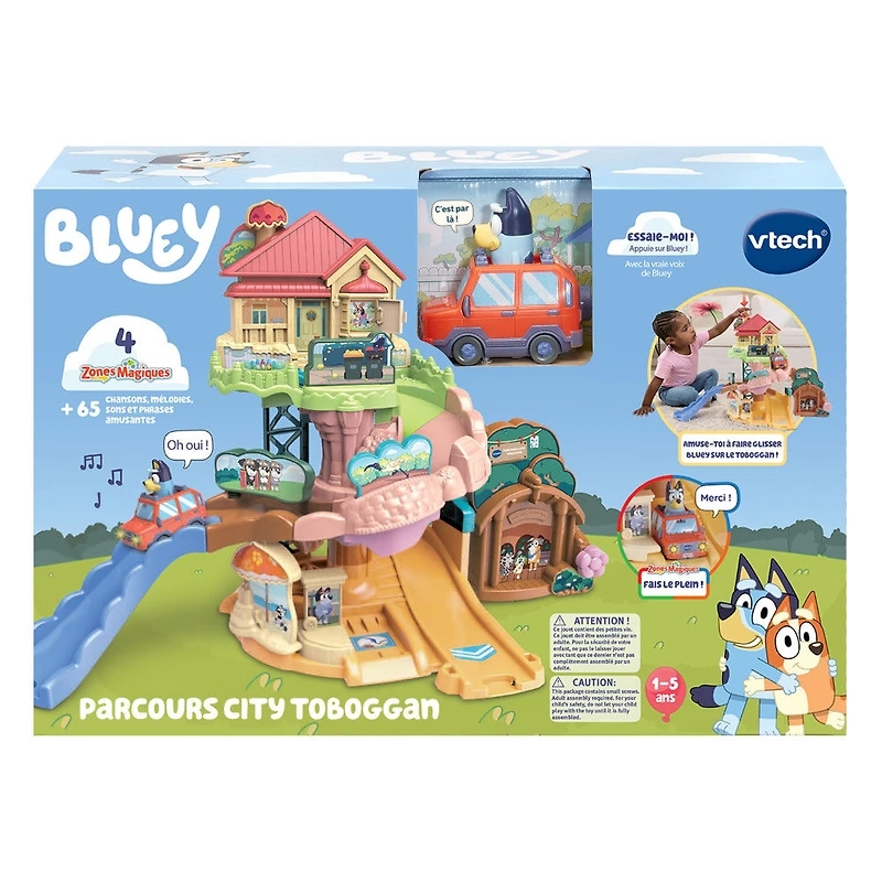 VTech Bluey Parcours city toboggan - Édition française