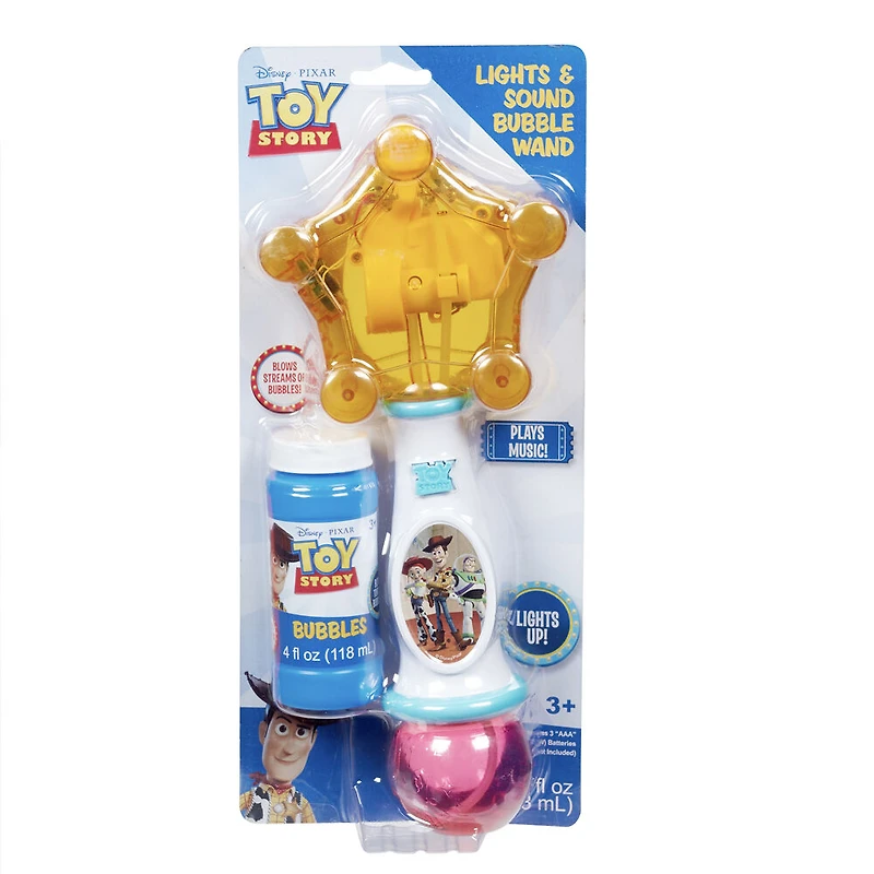 Baguette à bulles musicale Toy Story Light & Sound