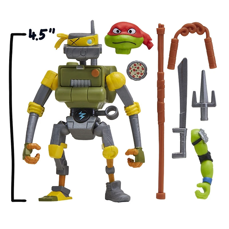 Tales of Teenage Mutant Ninja Turtles: Mutations Mix and Match Metalhead Basic Action Figure Assortment