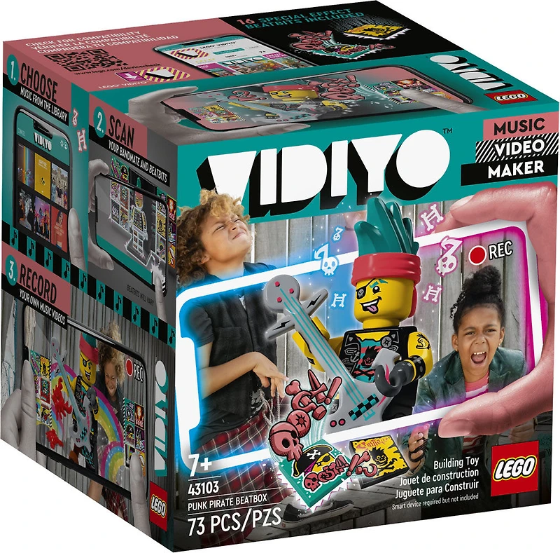 LEGO VIDIYO Punk Pirate BeatBox 43103 (73 pieces)