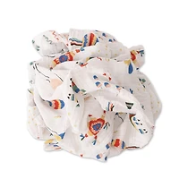 Swaddle Coton Mousseline Simple Red Rover - Party Time - Notre exclusivité