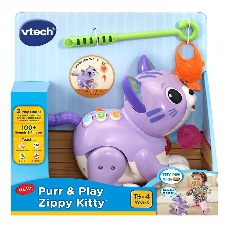 VTech Mina, mon chat attrap'poisson - Édition anglaise