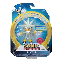 Sonic 4" Figure - Silver with Red Star Ring