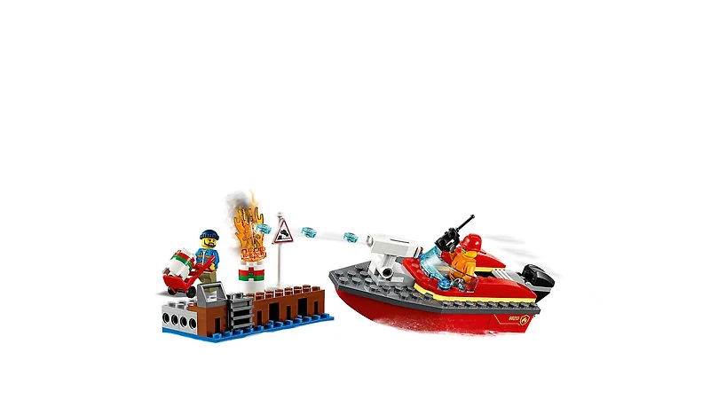 LEGO City Dock Side Fire 60213