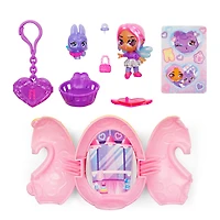 Hatchimals Pixies, Shimmer Babies Babysitter avec bébé Hatchimal et accessoires de jeu (les styles peuvent varier)