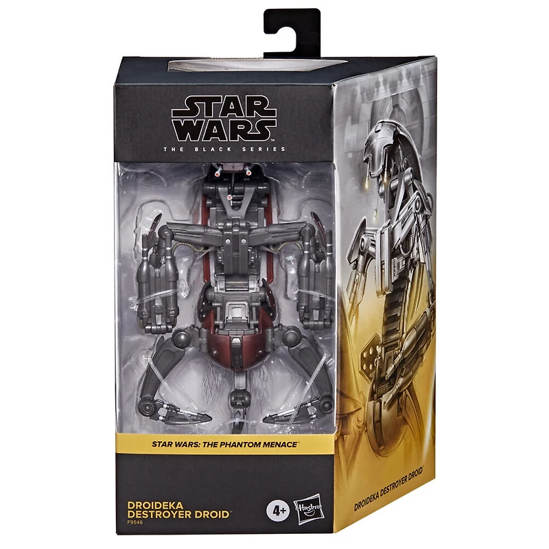Star Wars The Black Series, figurine Droideka Destroyer Droid de 15 cm, Star Wars : La menace fantôme