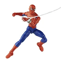 Marvel Legends Series Spider-Man, figurine Spider-Man japonais 60e anniversaire de 15 cm, 6 accessoires