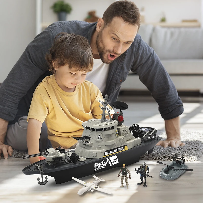 EX-T5-HURRICANE BATTLESHIP PLAYSET