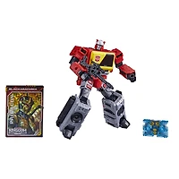 Transformers Generations War for Cybertron : Kingdom, WFC-K44 Autobot Blaster and Eject de 17,5 cm, classe Voyageur