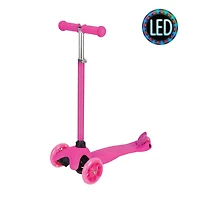 Trottinette Rugged Racer Mini Deluxe à 3 roues - Rose - Édition anglaise