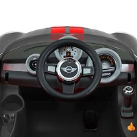 Véhicule porteur MINI Cooper S de Rollplay avec batterie de 6 V