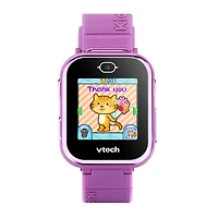 VTech KidiZoom Smartwatch DX3 avec deux appareils photo, lumière à DEL et flash, jumelage sécurisé des montres, effets photo et vidéo, jeux, podomètre, résistant aux éclaboussures