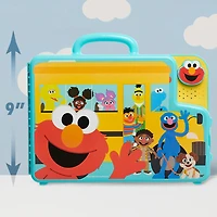 Tableau d'Activité du Bus d'Apprentissage de Lettres d'Elmo de Sesame Street, Jouet Educatif et d'Apprentissage Préscolaire