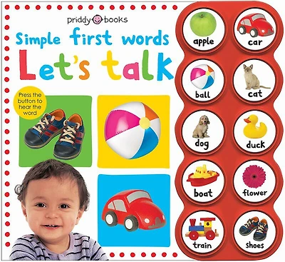Simple First Words Let's Talk - English Edition