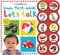 Simple First Words Let's Talk - English Edition