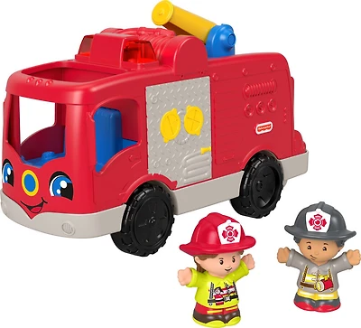 Fisher-Price- Little People-Aider les autres camion de pompiers