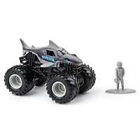 Monster Jam, Official Megalodon Monster Truck, Die-Cast Vehicle, Over Cast Series, 1:64 Scale