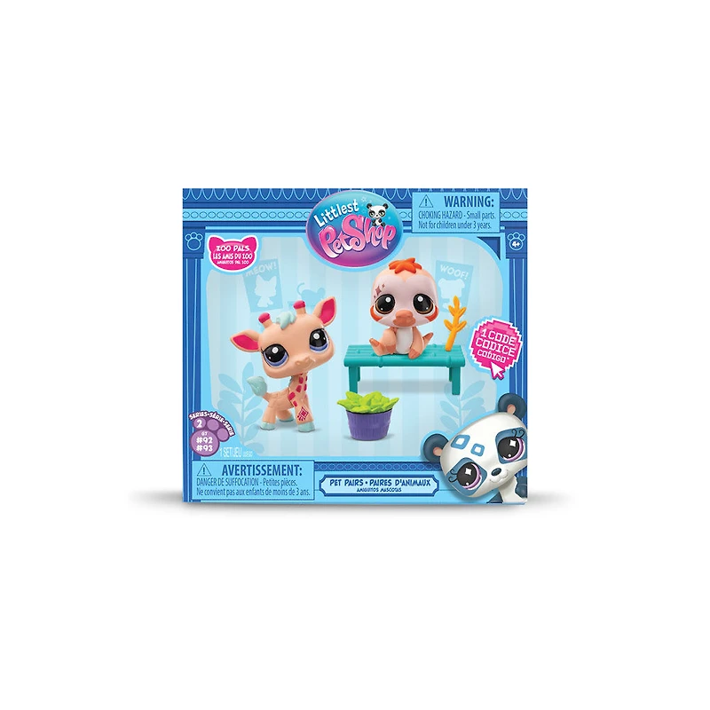 Littlest Pet Shop - Paires D'Animaux De Compagnie 2Pk Zoo Chill