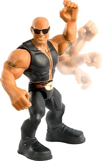 WWE Knuckle Crunchers Figurine articulée et acc. The Rock