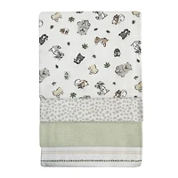 Lot de 4 couvertures en flanelle pour bébé Koala Woodland