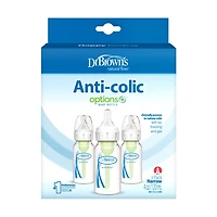 Dr. Brown's Options+ 4 oz Standard Bottle 3 Pack