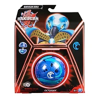 Bakugan Deka, Figurine articulée géante Octogan personnalisable et cartes à collectionner, Combine & Brawl