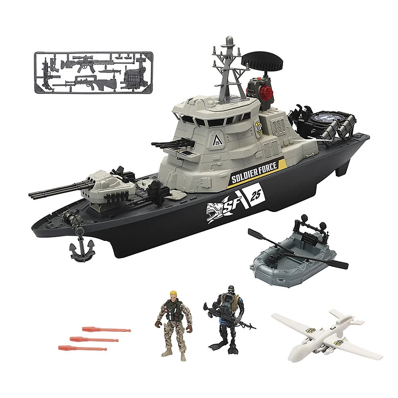EX-T5-HURRICANE BATTLESHIP PLAYSET
