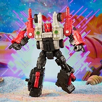 Transformers Generations Legacy, figurine Weaponizer Red Cog classe Deluxe avec armes, 14 cm - Notre exclusivité
