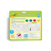 Jeu de peinture lavable antirenversement pour jeunes enfants