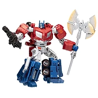 Transformers Generations Studio Series figurine 03 Gamer Edition Optimus Prime classe Voyageur de 16,5 cm, Transformers: War for Cybertron