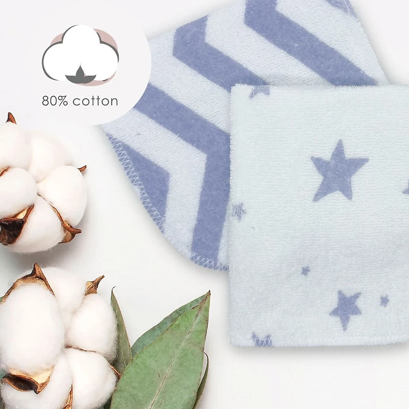 Kushies - Débarbouillettes paquet de 6