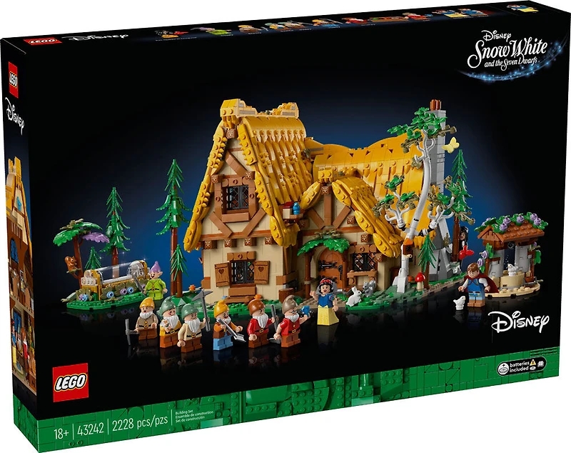 LEGO Disney La maison de Blanche-Neige et des sept nains 43242
