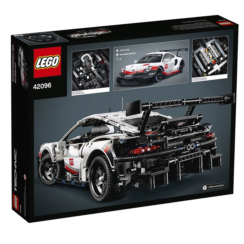 LEGO Technic Porsche 911 RSR 42096 (1580 pièces)