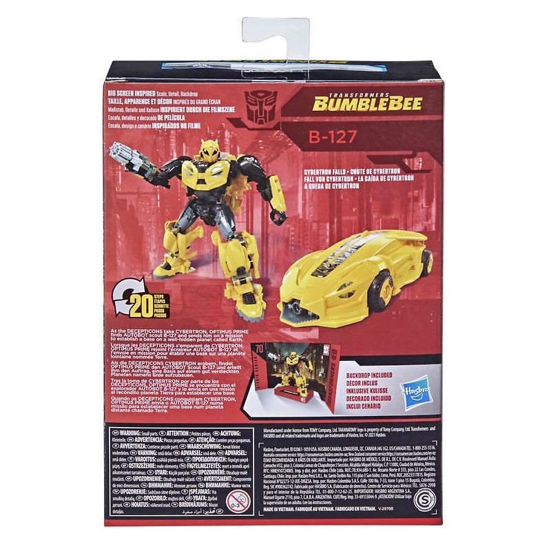 Figurine B-127 du film Transformers: Bumblebee