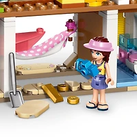 LEGO Friends La Maison sur la Plage et les Phoques - Ensemble de Construction avec 3 Minipoupées et 2 Phoques - 42699
