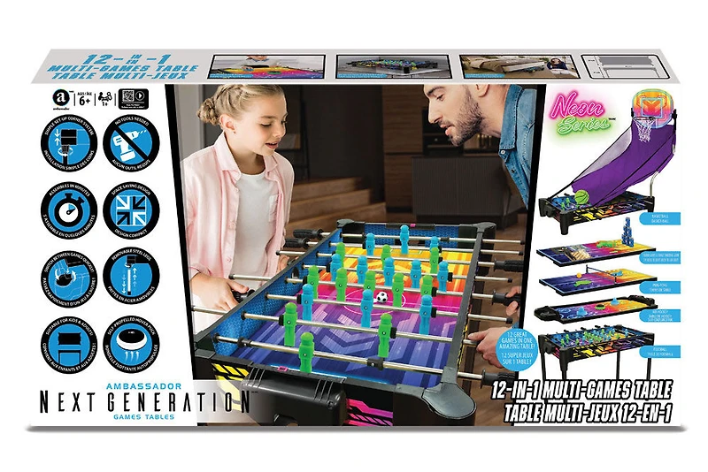 Merchant Ambassador - 12-en-1 Table multi-jeux