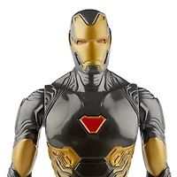 Marvel Avengers Titan Hero Series Blast Gear Iron Man Action Figure, 12-Inch Toy, For Kids Ages 4 And Up