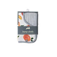Red Rover - Cotton Muslin Burp Cloth - Peachy