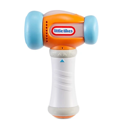 Marteau Little TikesMD Count and Learn doté d'une poignée douce et texturée pour les petites mains, avec chiffres, sons et effets lumineux que les tout-petits âgés de 9 mois et + adoreront