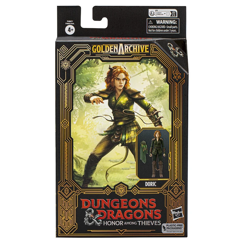 Dungeons and Dragons : L'honneur des voleurs, Golden Archive, figurine de collection Doric de 15 cm, figurines D&D de 15 cm