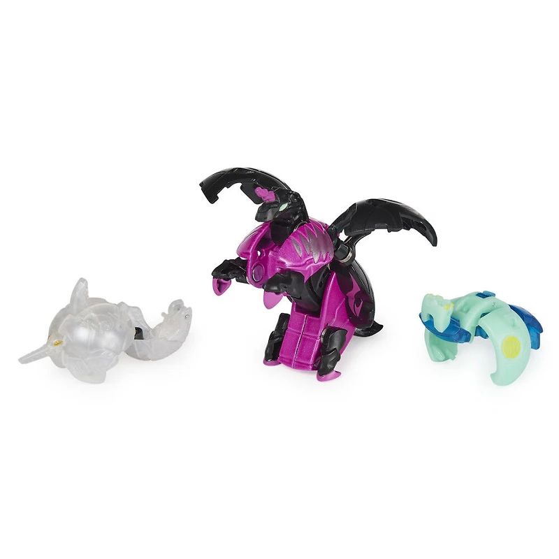 Bakugan Evolutions, Coffret Platinum Power Up Neo Pegatrix avec Nano Blade et Siphon