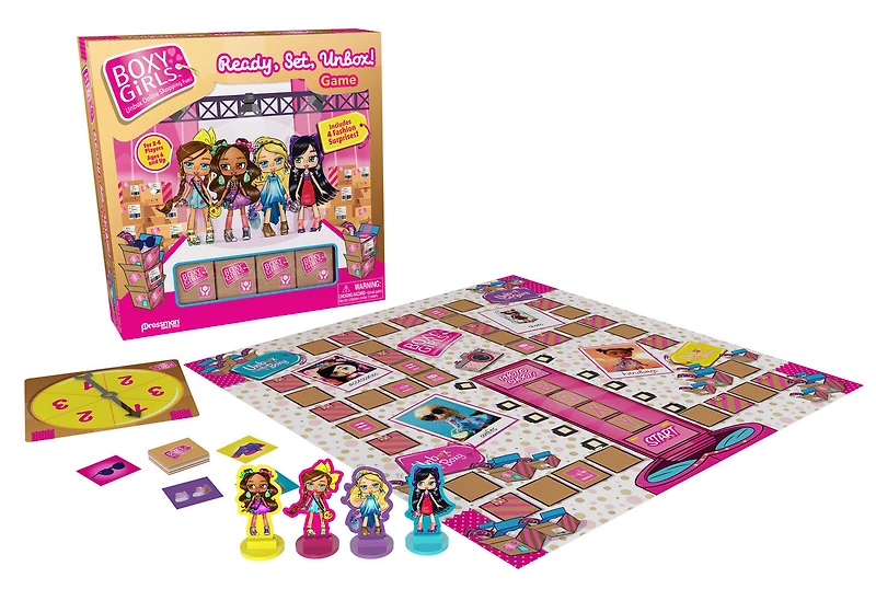 Goliath Games: Jeu De Boxy Girls: Ready Set Unbox!