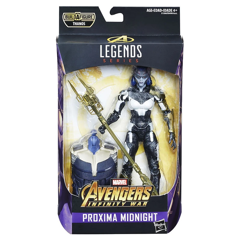 Avengers série Marvel Legends - Figurine Proxima Midnight de 15 cm